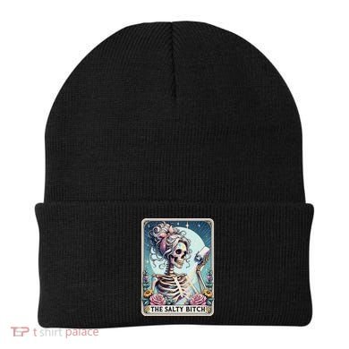 The Salty Bitch Tarot Card Skeleton Beanie