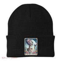 The Salty Bitch Tarot Card Skeleton Beanie thumb 0