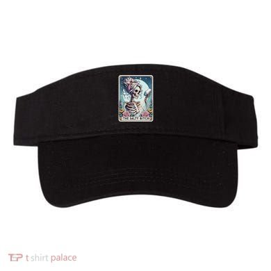 The Salty Bitch Tarot Card Skeleton Visor