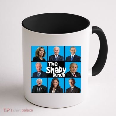 The Shady Bunch Coffee Mug back