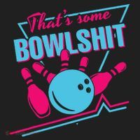 That Some Bowlshit Ball Pins Strike Spilt Beanie thumb 2