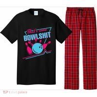 That Some Bowlshit Ball Pins Strike Spilt Pajama Set thumb 0
