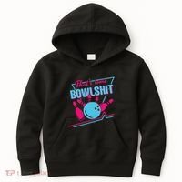 That Some Bowlshit Ball Pins Strike Spilt Kids Hoodie thumb 0