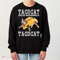 Tacocat Spelled Backward Is Taco Cat Women's Sweatshirt thumb 0