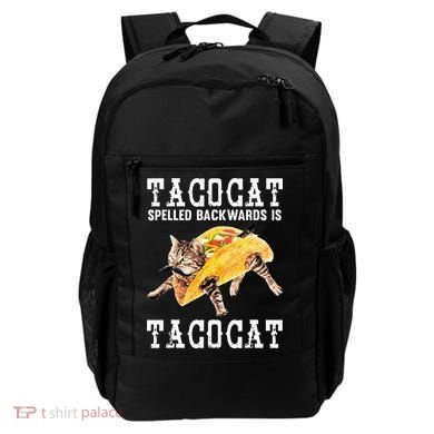 Tacocat Spelled Backward Is Taco Cat Backpack