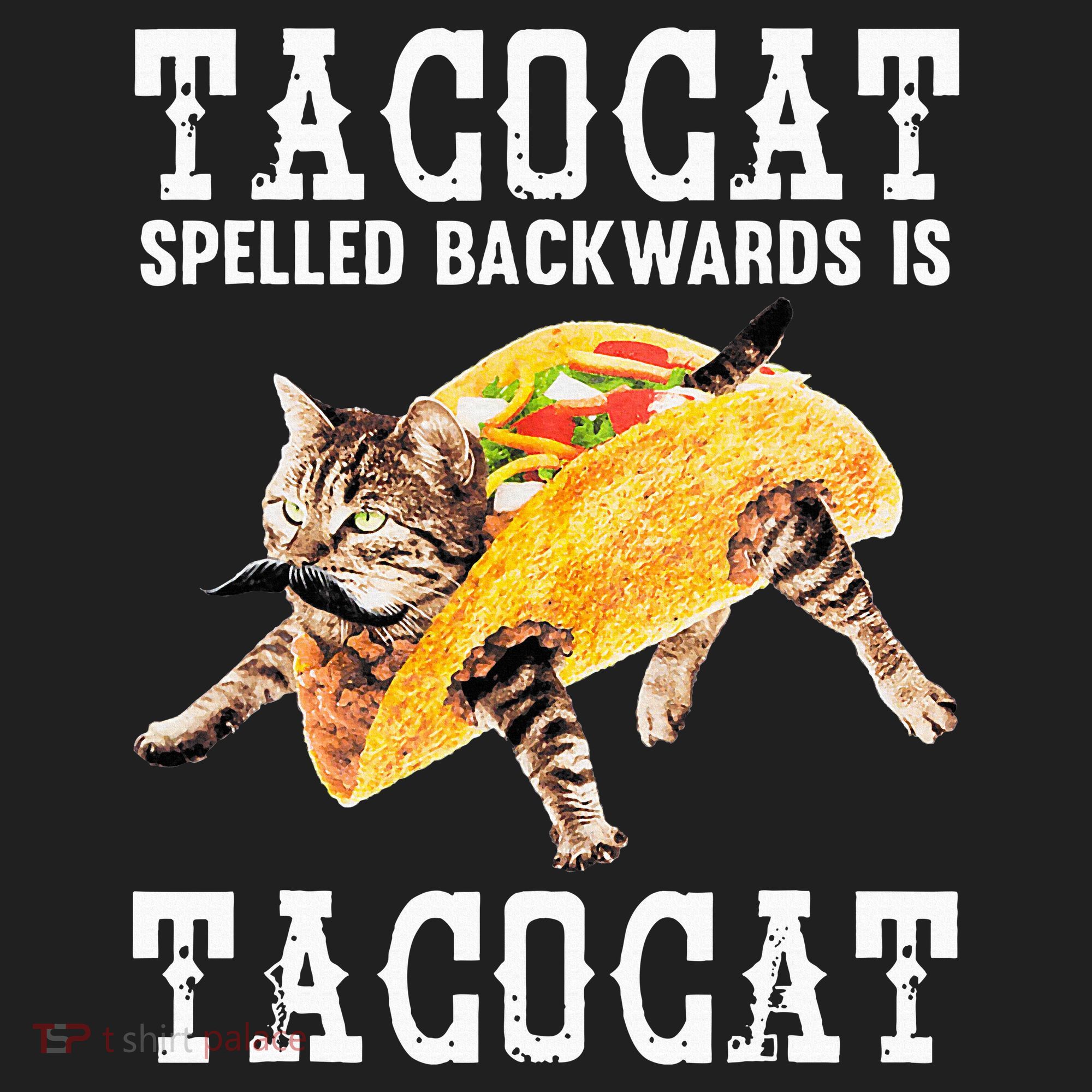 Tacocat Spelled Backward Is Taco Cat Beanie