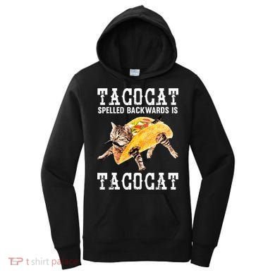 Tacocat Spelled Backward Is Taco Cat Women's Hoodie