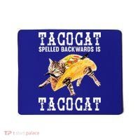 Tacocat Spelled Backward Is Taco Cat Mousepad thumb 0