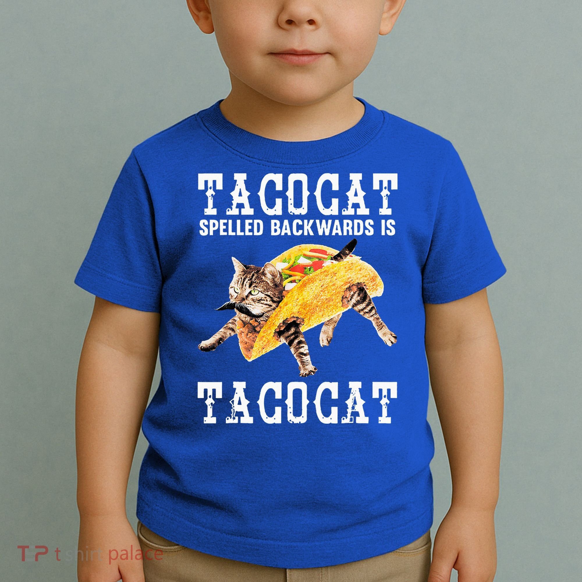 Tacocat Spelled Backward Is Taco Cat Toddler T-Shirt