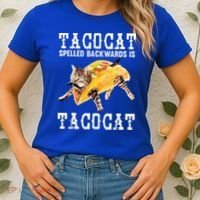 Tacocat Spelled Backward Is Taco Cat Women's T-Shirt thumb 2