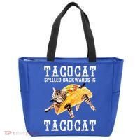 Tacocat Spelled Backward Is Taco Cat Tote Bag thumb 0