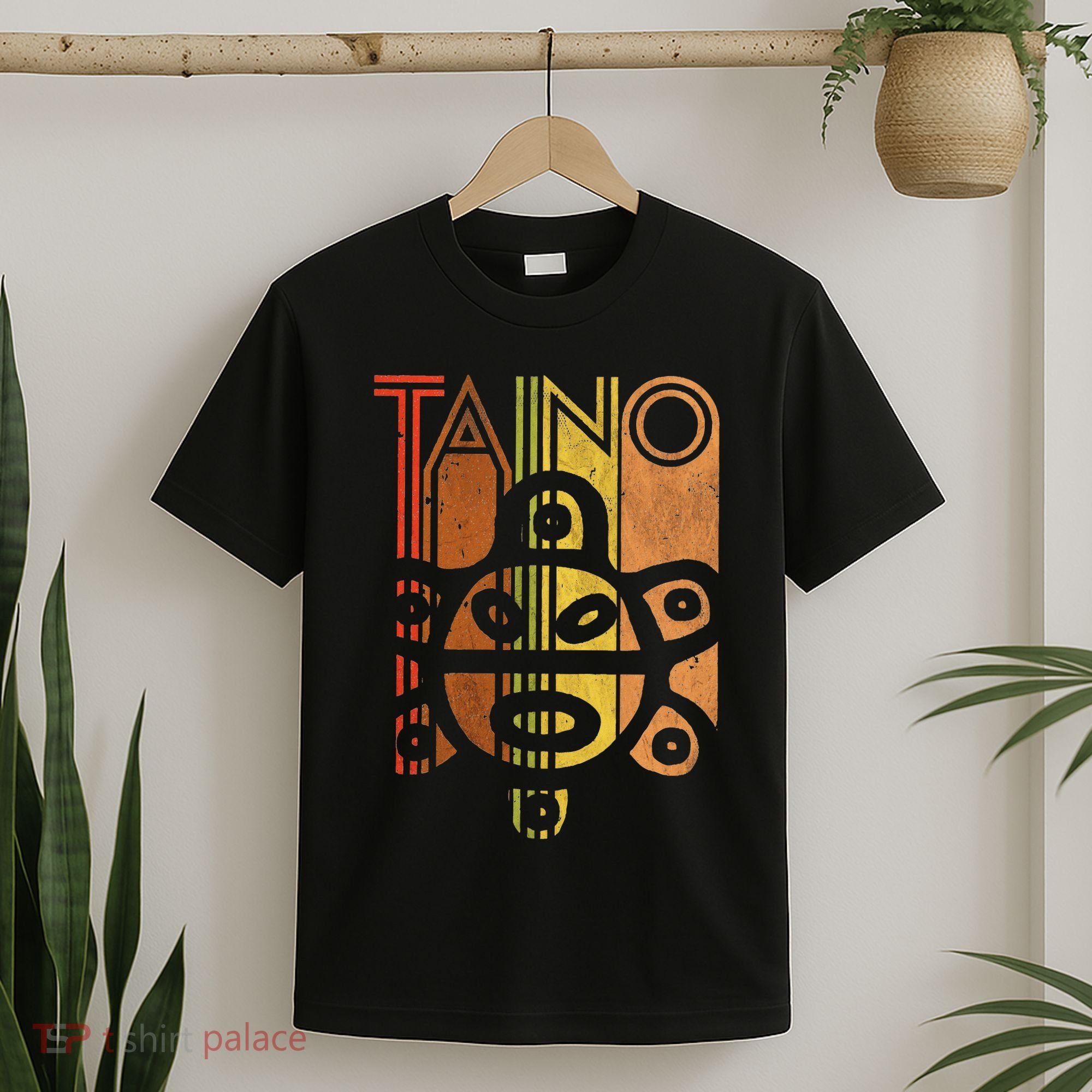 Taino Sun Boricua Vintage Taino Of Puerto Rico T-Shirt