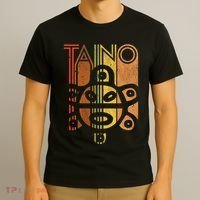 Taino Sun Boricua Vintage Taino Of Puerto Rico T-Shirt thumb 3
