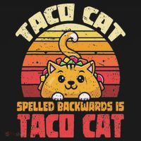 Tacocat Spelled Backwards Is Tacocat Funny Retro Taco Sweatshirt thumb 3