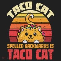 Tacocat Spelled Backwards Is Tacocat Funny Retro Taco Hat thumb 2