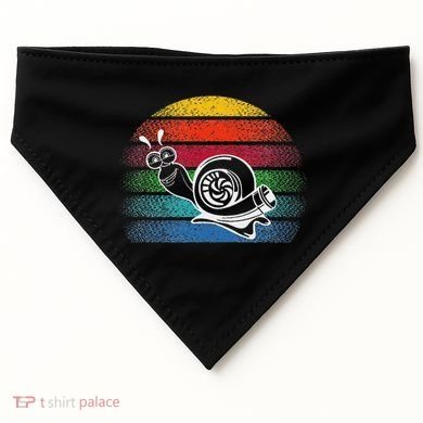 Turbo Snail Boost Racing Team Car Engine Steam Punk Style USA-Made Doggie Bandana