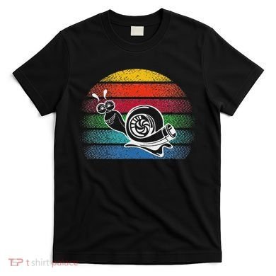 Turbo Snail Boost Racing Team Car Engine Steam Punk Style T-Shirt