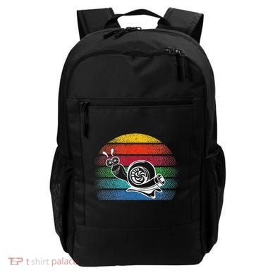 Turbo Snail Boost Racing Team Car Engine Steam Punk Style Backpack