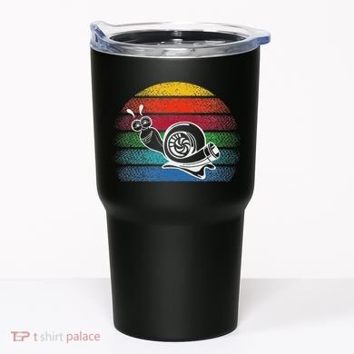 Turbo Snail Boost Racing Team Car Engine Steam Punk Style Tumbler
