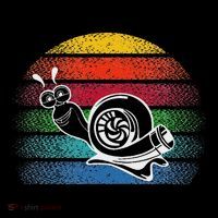 Turbo Snail Boost Racing Team Car Engine Steam Punk Style Mousepad thumb 1