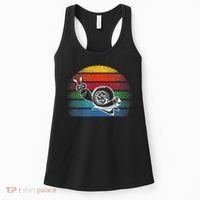 Turbo Snail Boost Racing Team Car Engine Steam Punk Style Women's Tank Top thumb 0