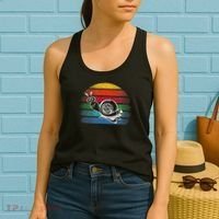 Turbo Snail Boost Racing Team Car Engine Steam Punk Style Women's Tank Top thumb 2