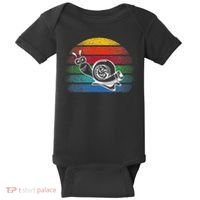 Turbo Snail Boost Racing Team Car Engine Steam Punk Style Baby Bodysuit thumb 0