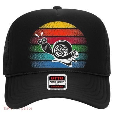 Turbo Snail Boost Racing Team Car Engine Steam Punk Style Hat