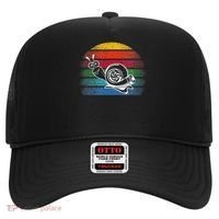 Turbo Snail Boost Racing Team Car Engine Steam Punk Style Hat thumb 0