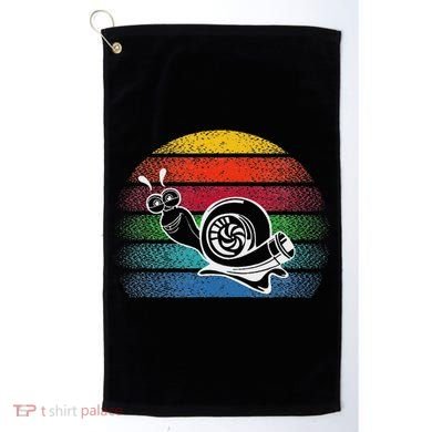 Turbo Snail Boost Racing Team Car Engine Steam Punk Style Golf Towel