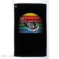 Turbo Snail Boost Racing Team Car Engine Steam Punk Style Golf Towel thumb 0