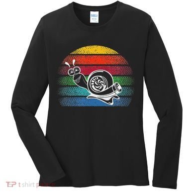 Turbo Snail Boost Racing Team Car Engine Steam Punk Style Women's Long Sleeve Shirt