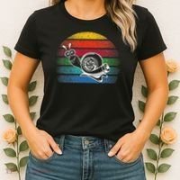 Turbo Snail Boost Racing Team Car Engine Steam Punk Style Women's T-Shirt thumb 2