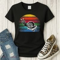 Turbo Snail Boost Racing Team Car Engine Steam Punk Style Women's T-Shirt thumb 3