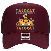 Tacocat Spelled Backward Is Tacocat Love Cat And Taco Hat thumb 0