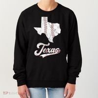 Texas State Baseball Lover Women's Sweatshirt thumb 0