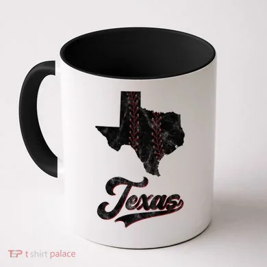 Texas State Baseball Lover Coffee Mug
