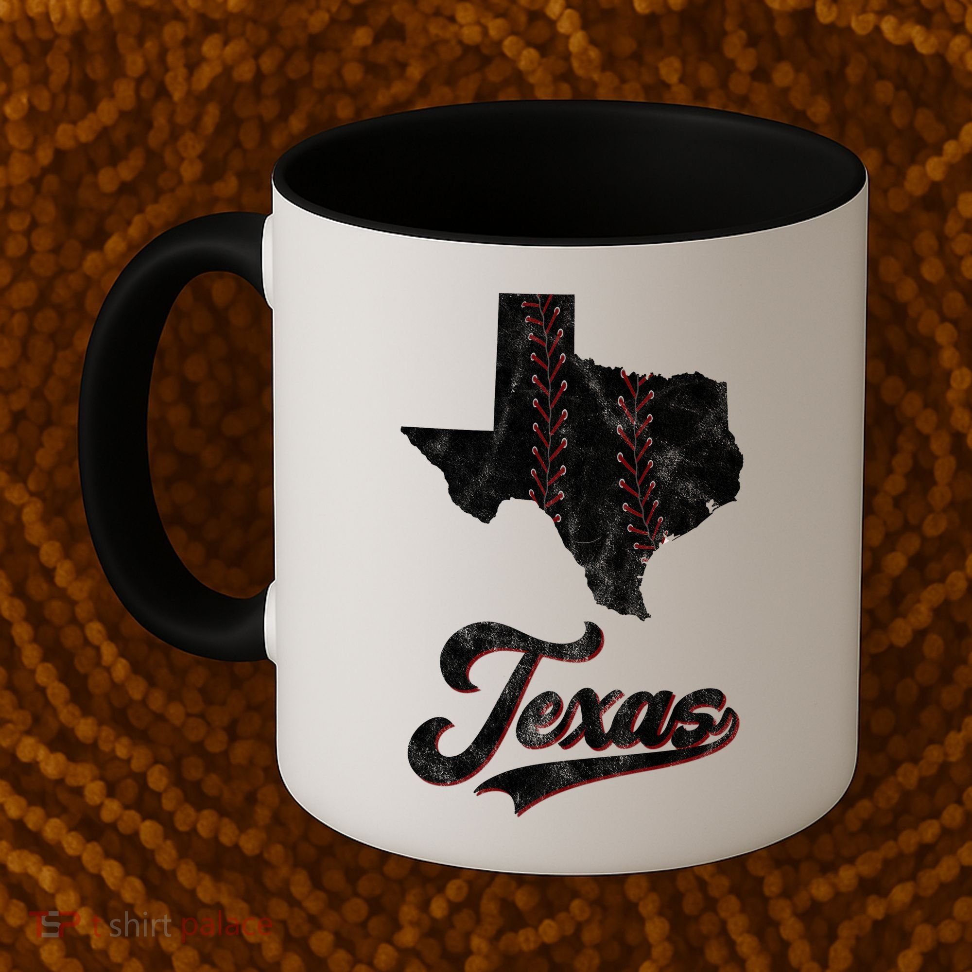Texas State Baseball Lover Coffee Mug