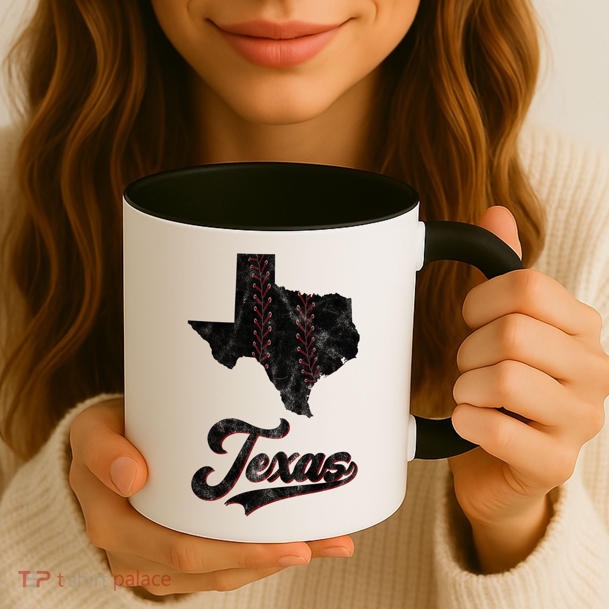 Texas State Baseball Lover Coffee Mug