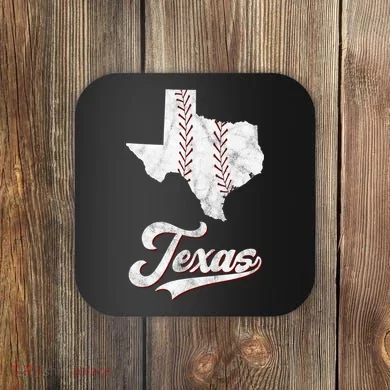 Texas State Baseball Lover Coaster