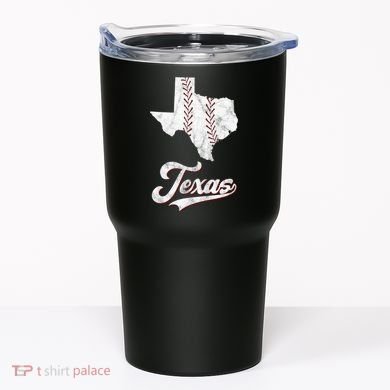 Texas State Baseball Lover Tumbler