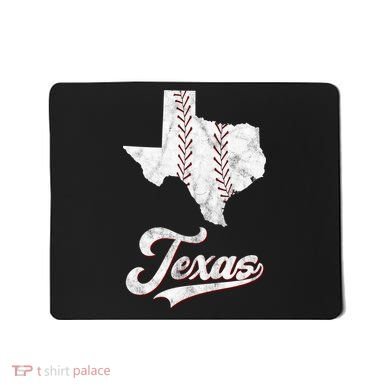 Texas State Baseball Lover Mousepad