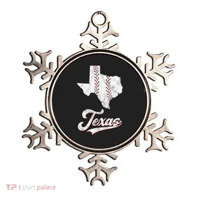 Texas State Baseball Lover Ornament