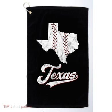 Texas State Baseball Lover Golf Towel