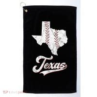 Texas State Baseball Lover Golf Towel thumb 0
