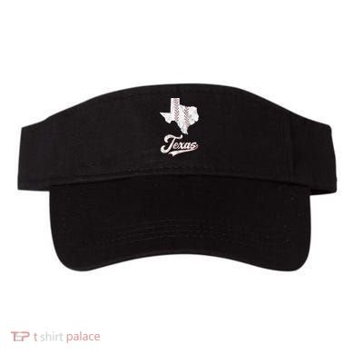 Texas State Baseball Lover Visor