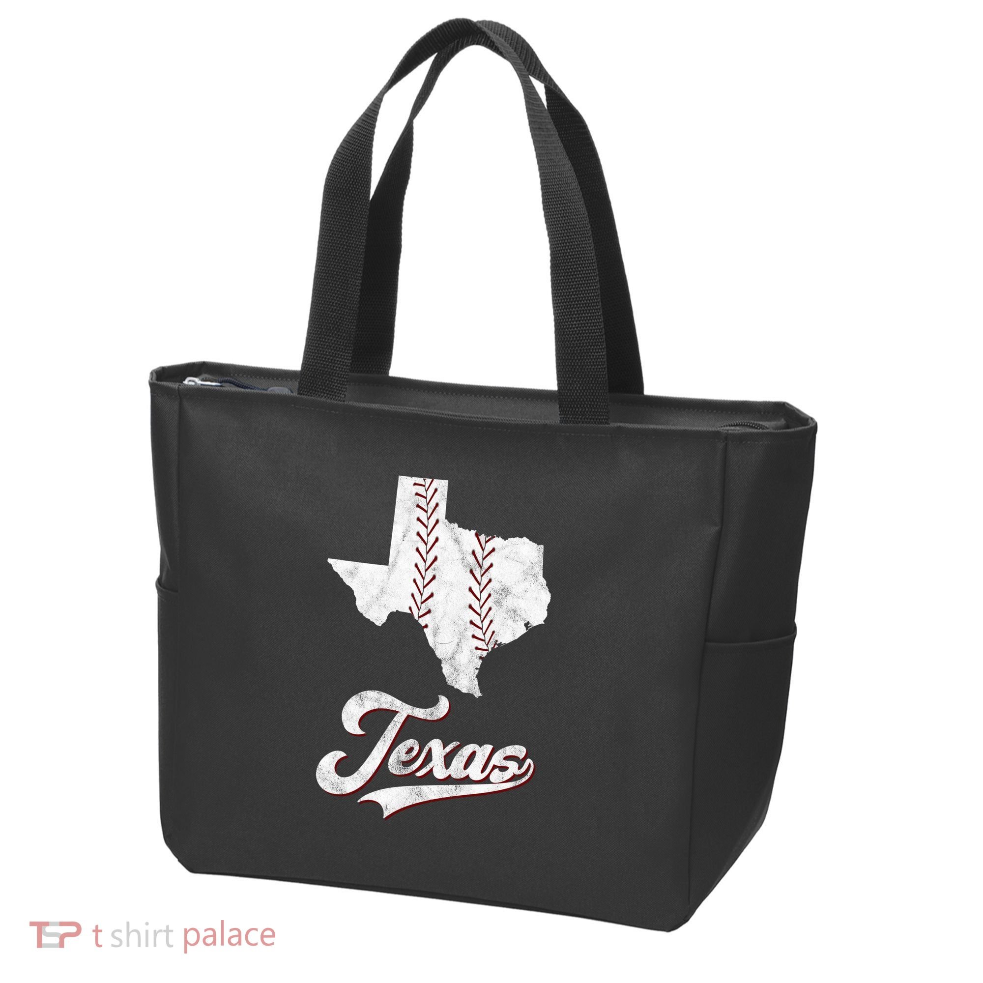 Texas State Baseball Lover Tote Bag