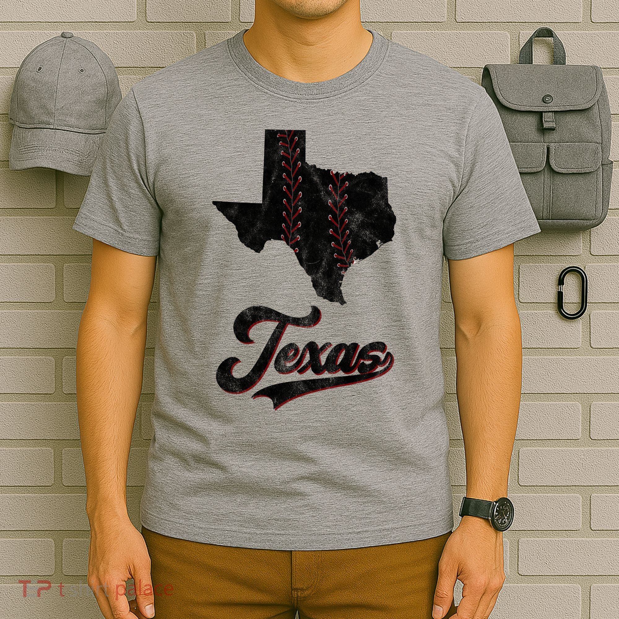 Texas State Baseball Lover T-Shirt