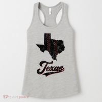 Texas State Baseball Lover Women's Tank Top thumb 0