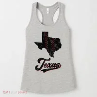 Texas State Baseball Lover Women's Tank Top thumb 0